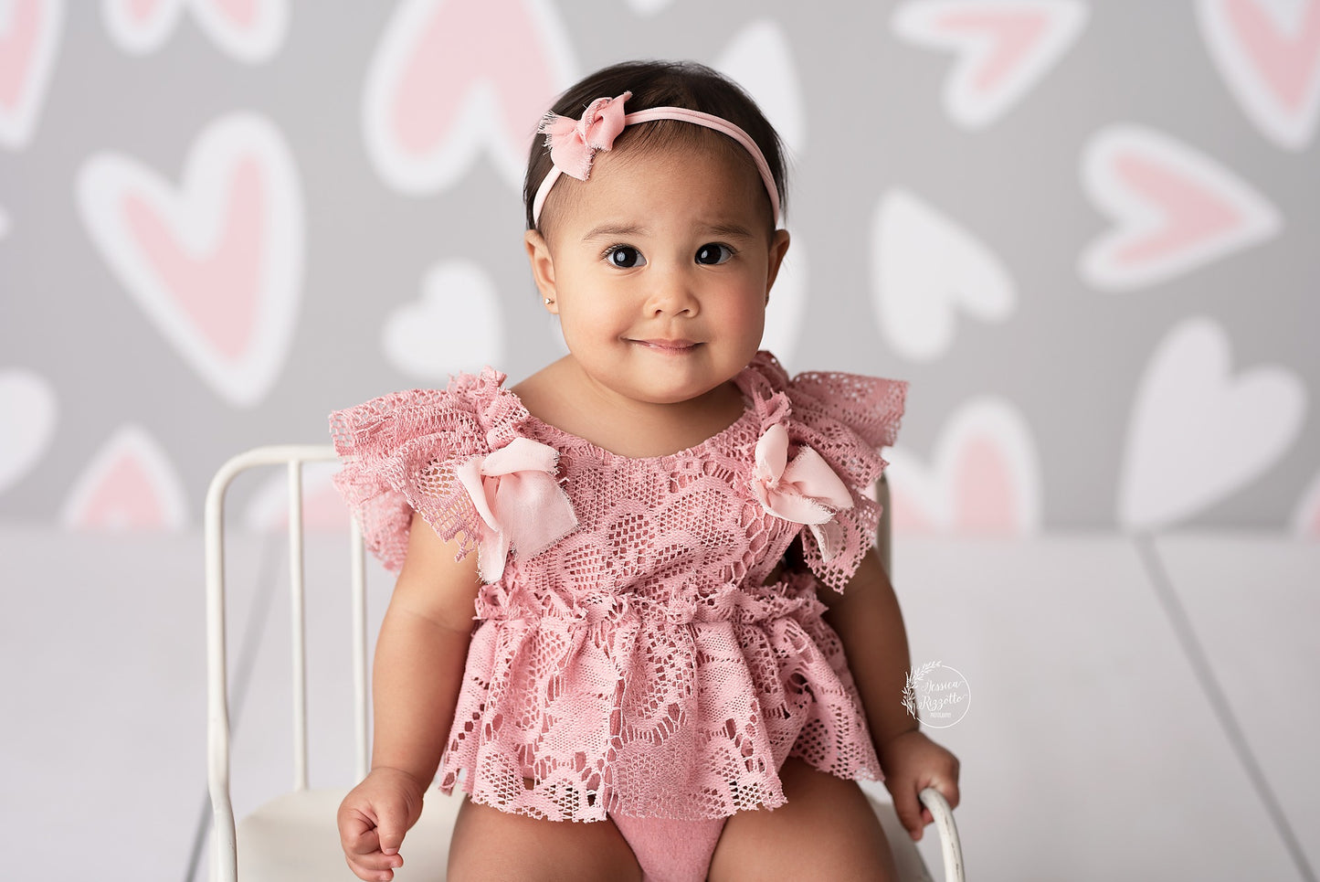 Sweet Valentine Gray and Pink
