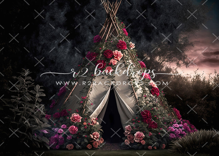 Teepee of Roses