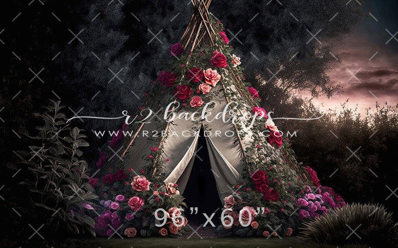 Teepee of Roses