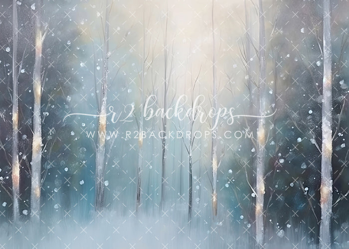 Birch Winter Trees