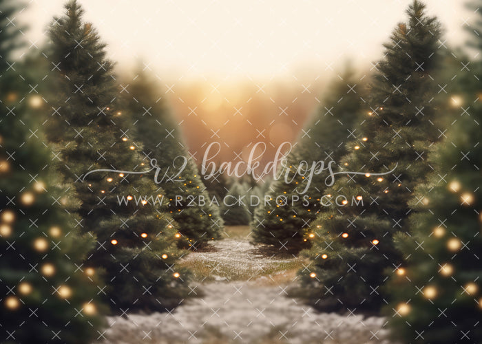 Twinkle Light Tree Farm - Special Fabric Pricing