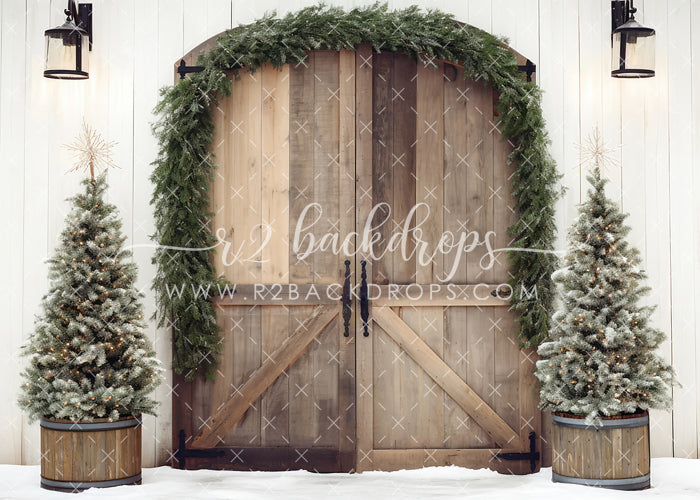 Christmas Barn Doors