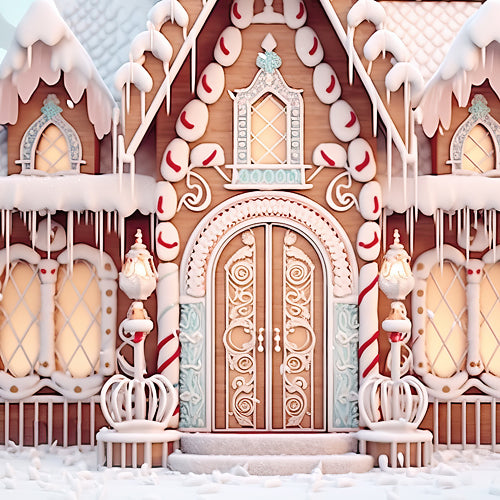 Whimsical Snow Cottage