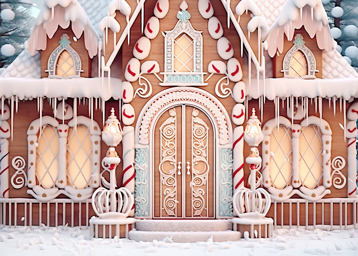 Whimsical Snow Cottage