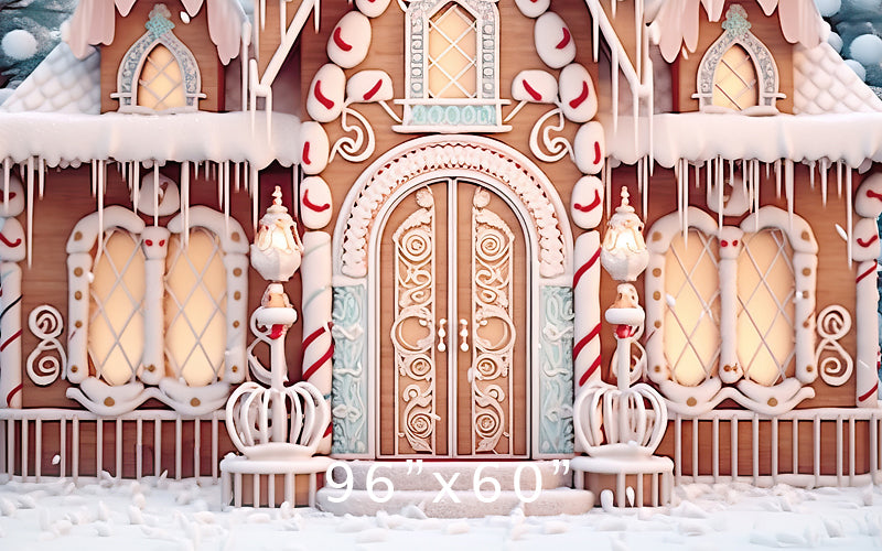Whimsical Snow Cottage