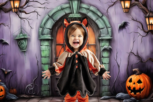 Happy Halloween Door