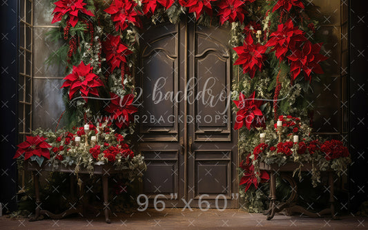 Floral Christmas Entry
