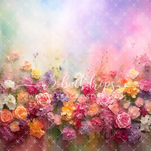 Rainbow Florals
