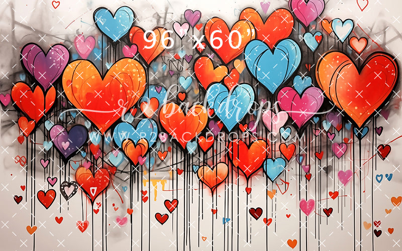 Graffiti Hearts