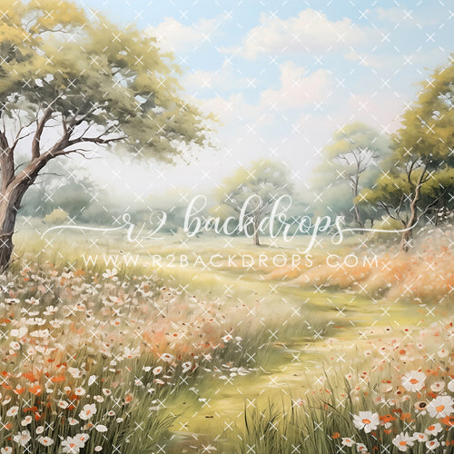 Watercolor Meadow