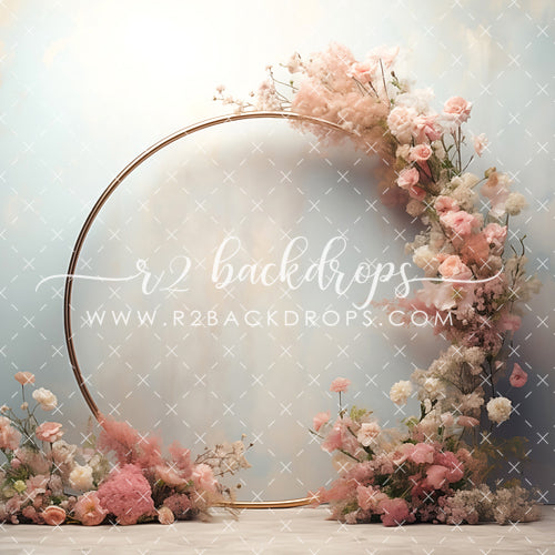 Lina Floral Hoop - Optional Sweep