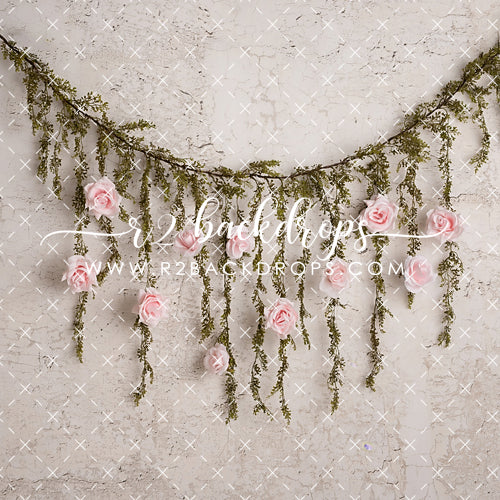 Pink Rose Garland