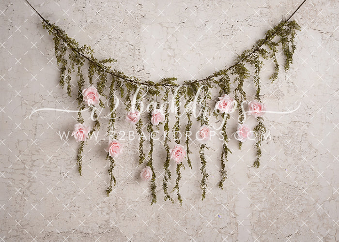 Pink Rose Garland