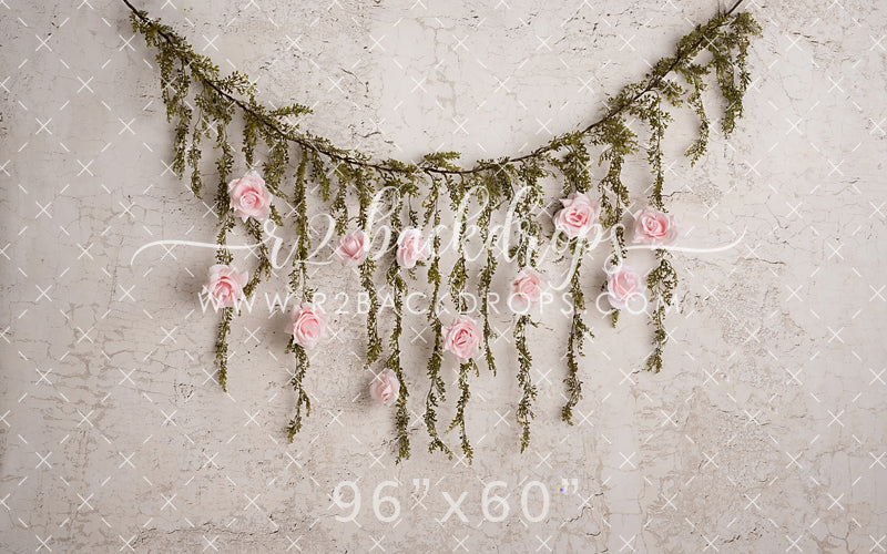Pink Rose Garland