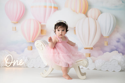 Pastel Air Balloons - Perfect Printer Sample