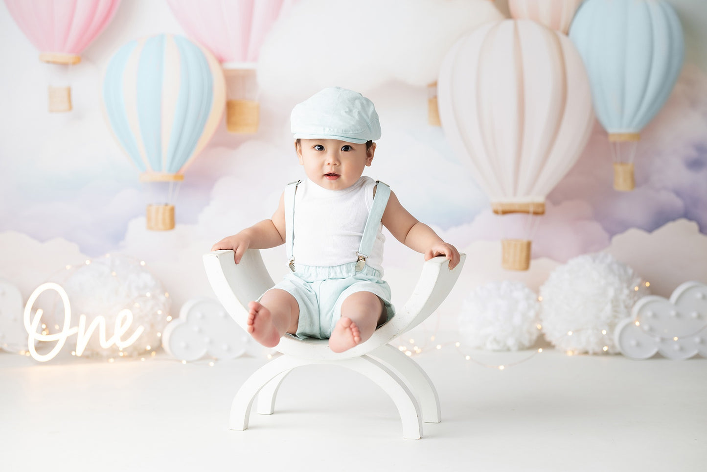 Pastel Air Balloons - Perfect Printer Sample