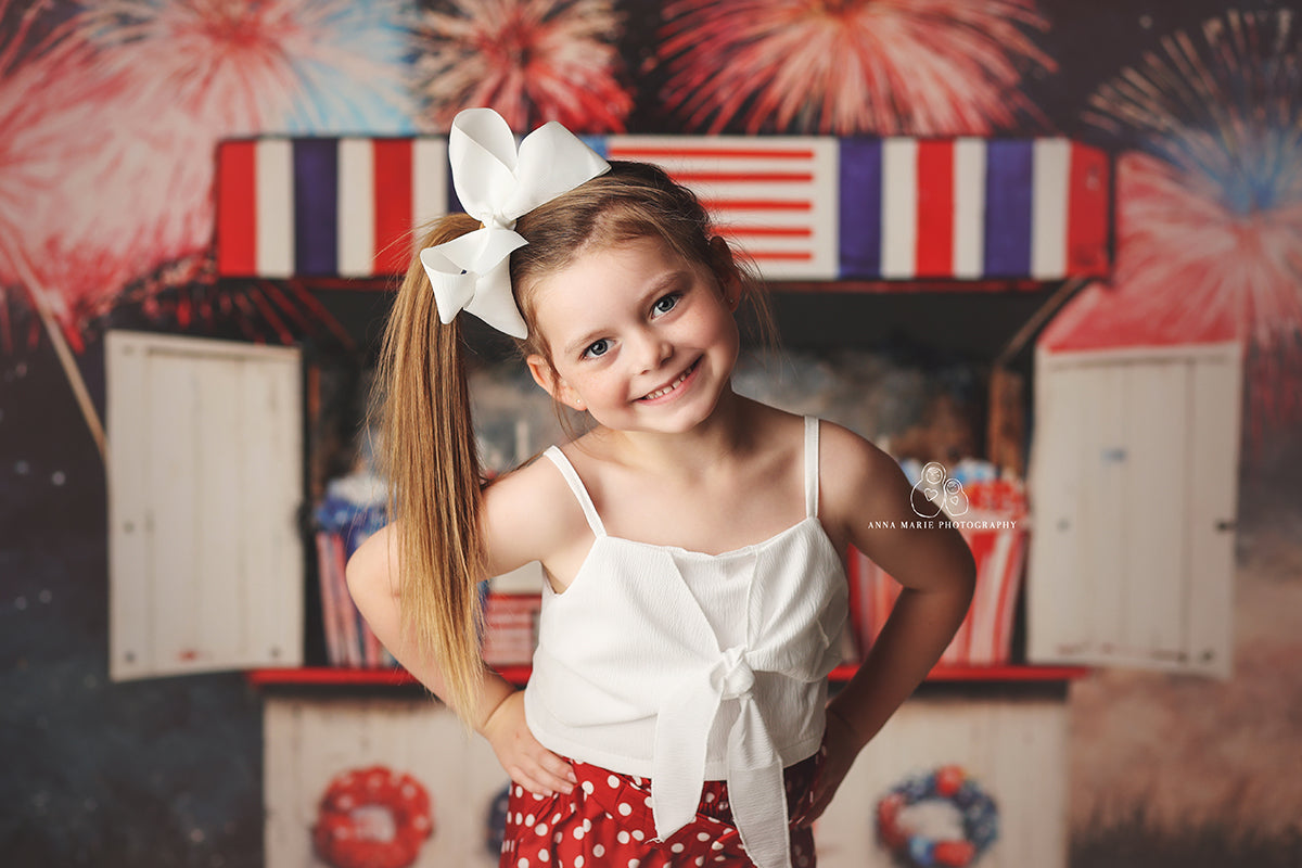 Beachy Firework Stand