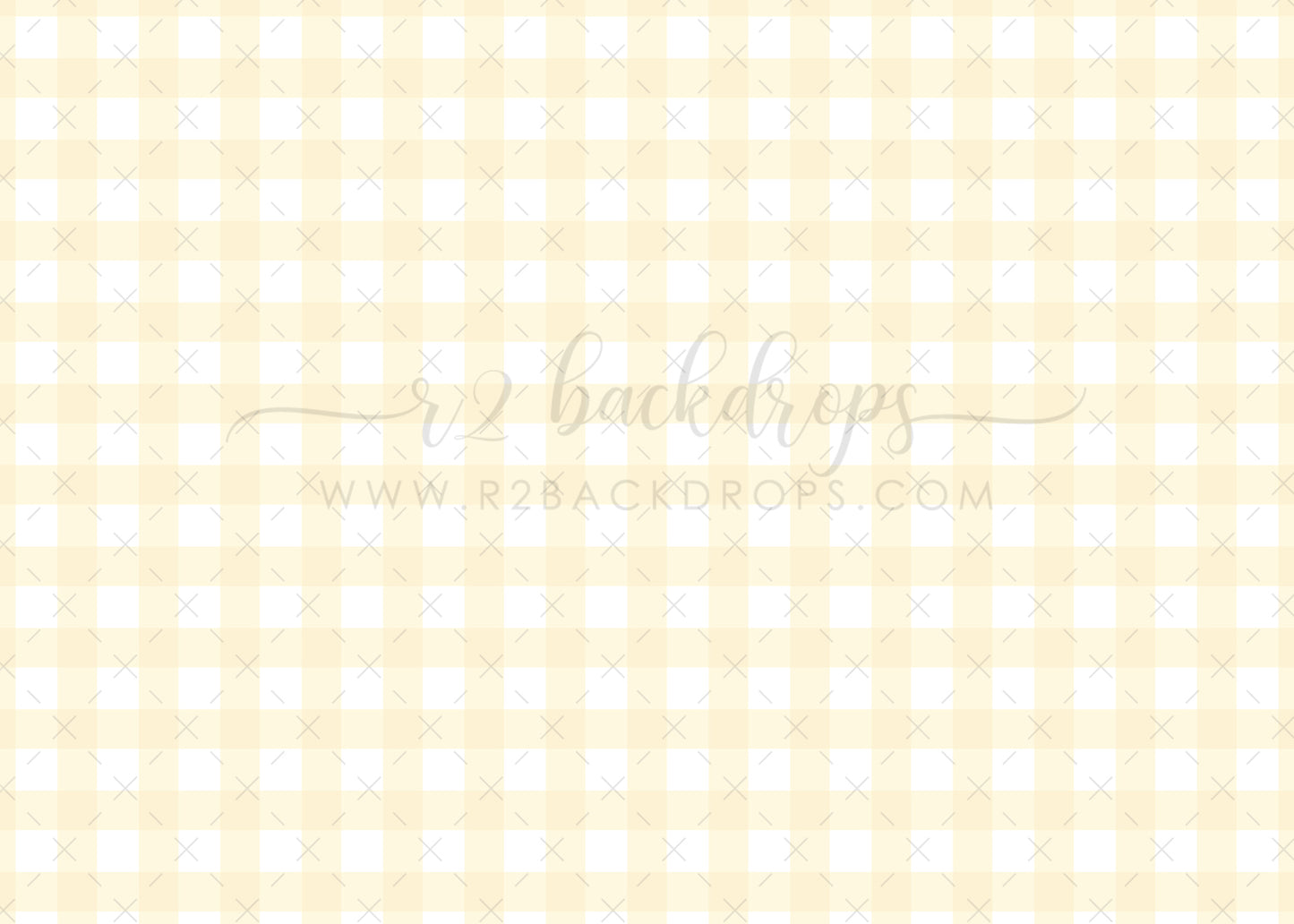 Soft Yellow Gingham