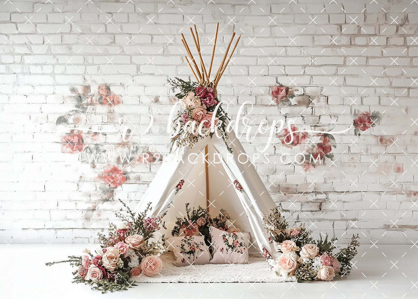 Rose Brick Tent