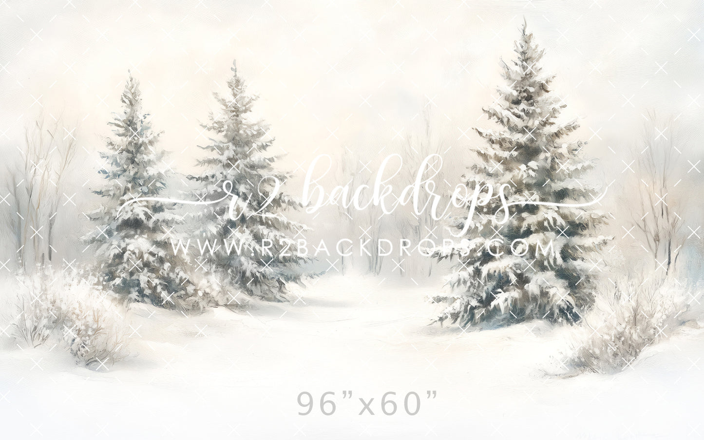 White Winter Scene