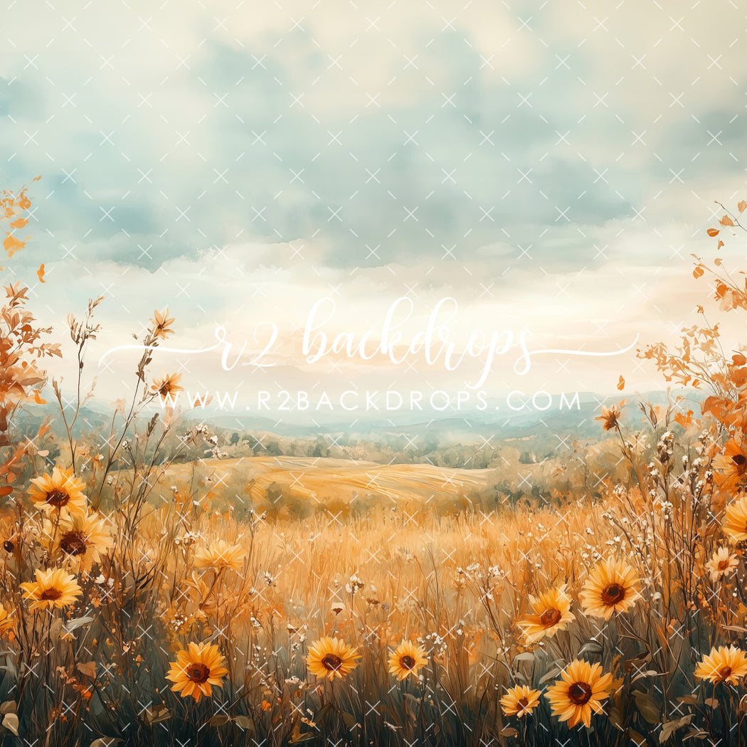 Fall Sunflowers