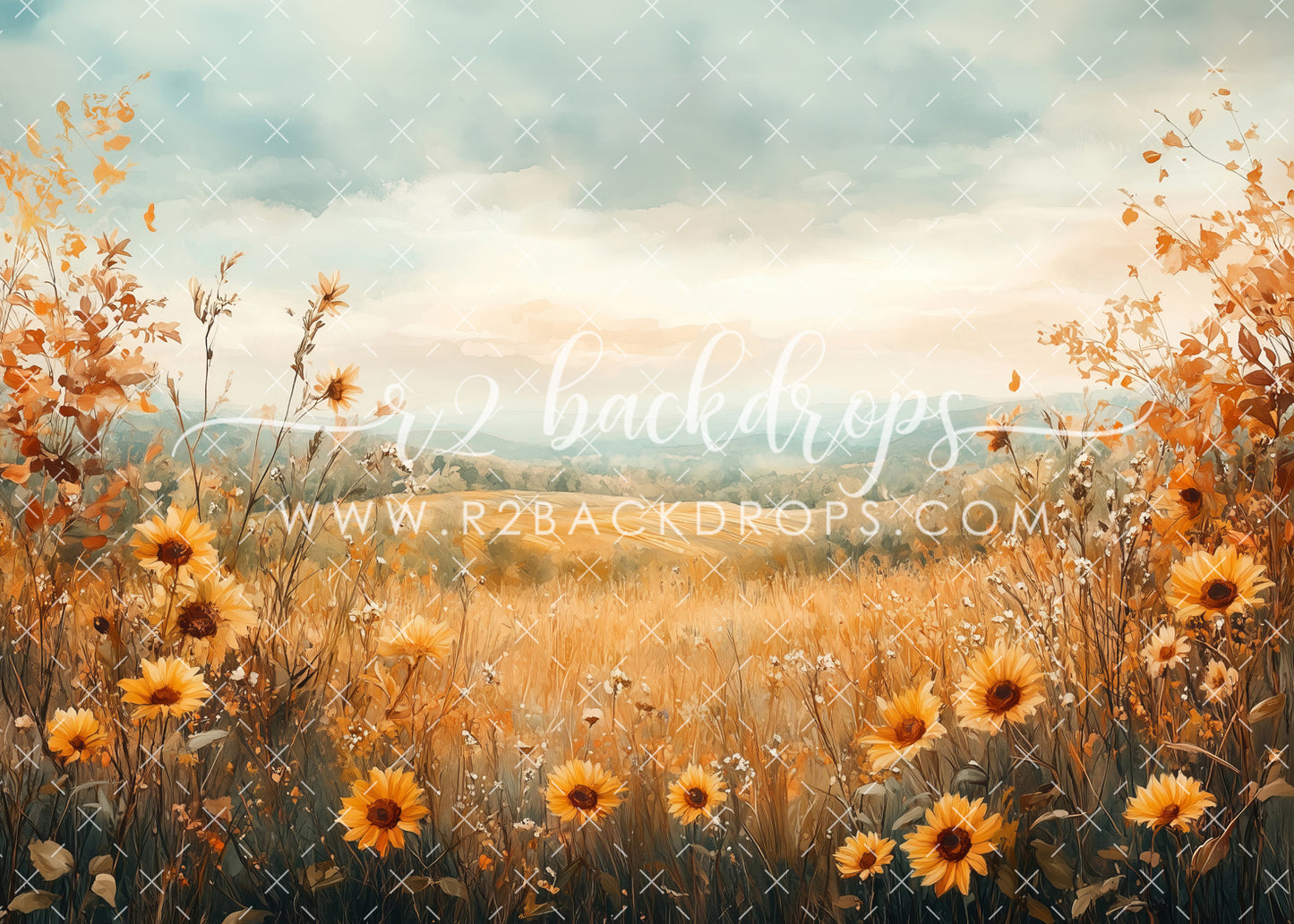 Fall Sunflowers