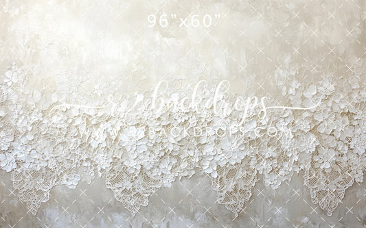Vintage Lace Wall
