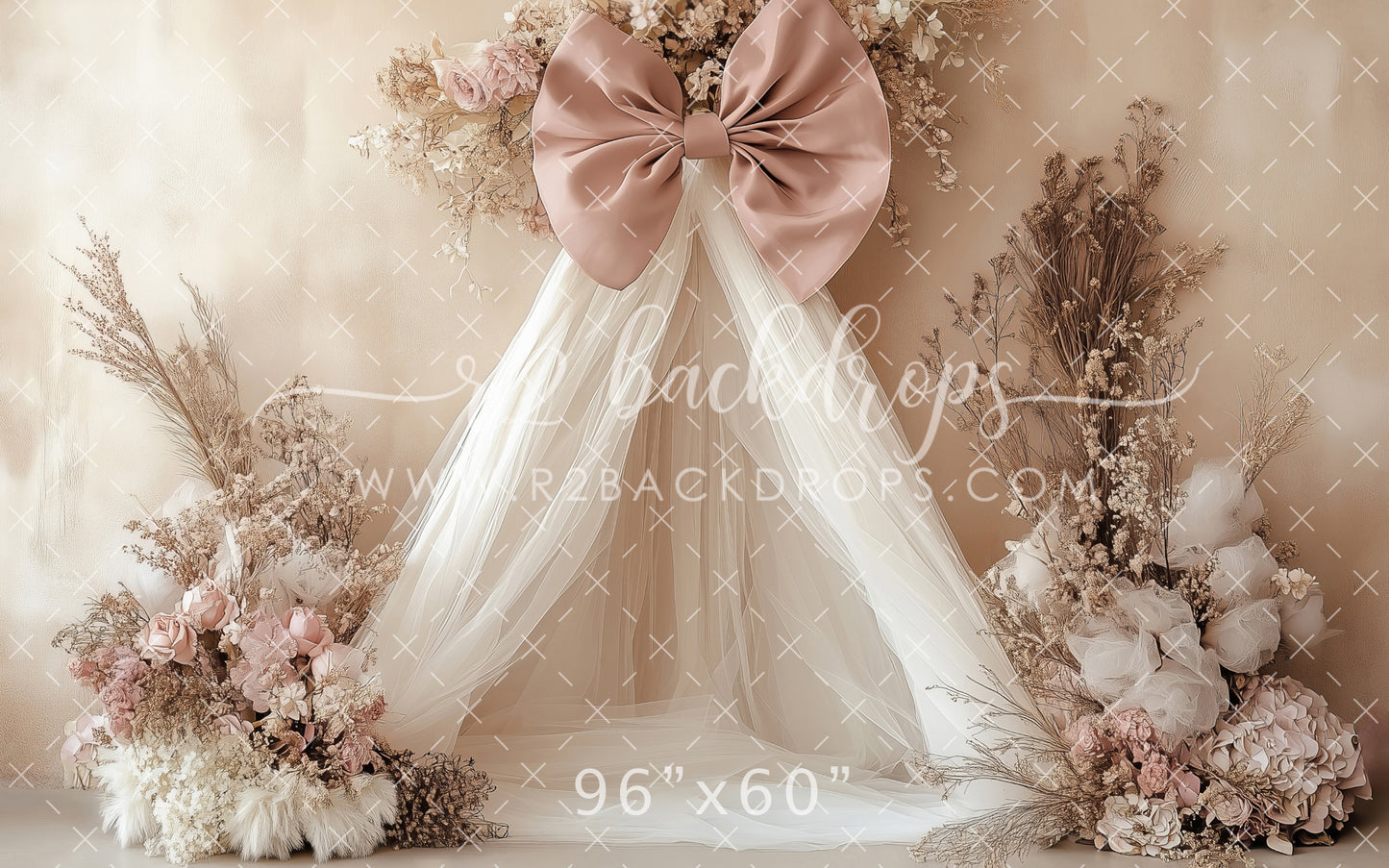 Bow and Tulle Tent
