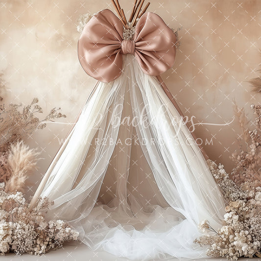 Dried Floral Tent
