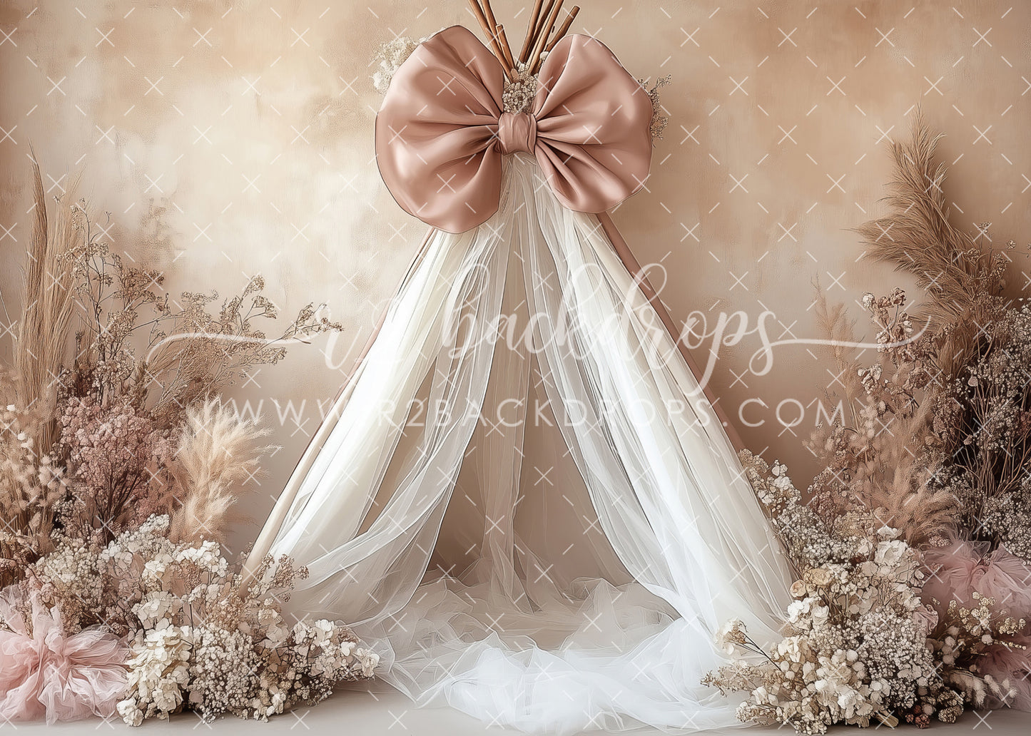 Dried Floral Tent