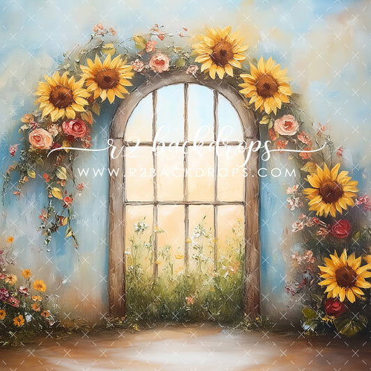 Sunflower Window