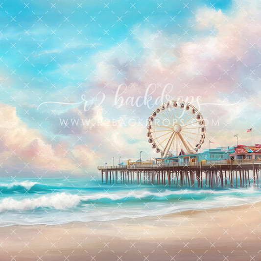 Pastel Beachy Pier