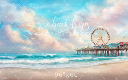 Pastel Beachy Pier