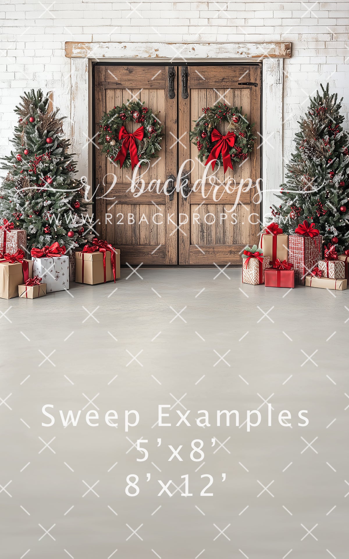 Conner Christmas Door (Optional Sweep) (Copy)