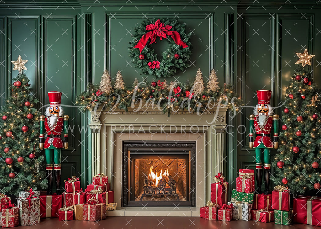 Nutcracker Fireplace