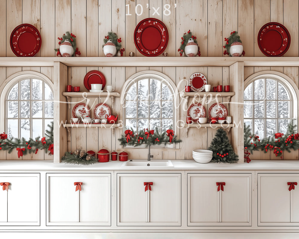 Cozy Christmas Kitchen - Special Pricing