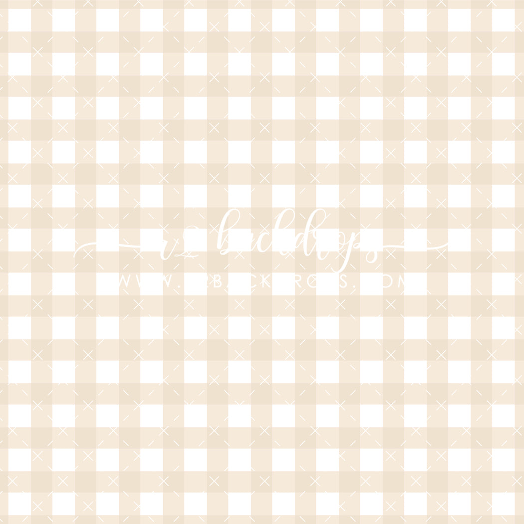 Beige Gingham