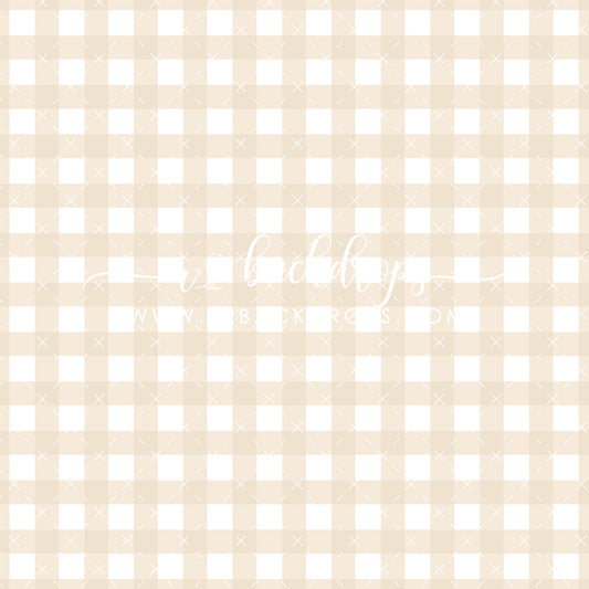 Beige Gingham