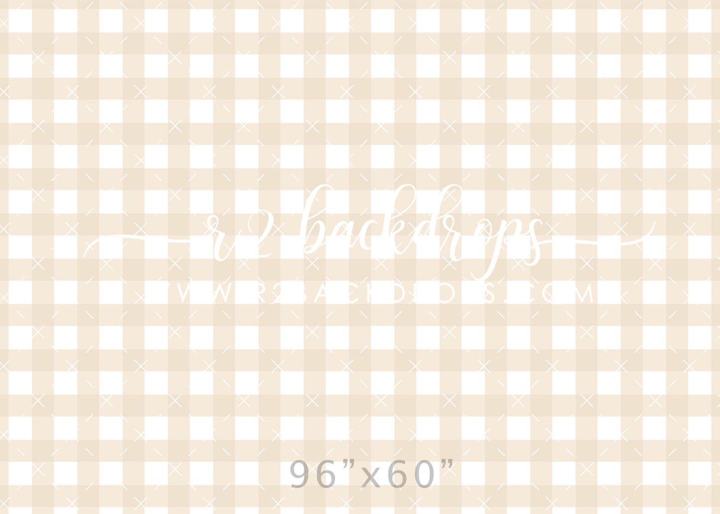 Beige Gingham