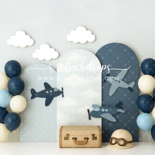 Vintage Blue Planes