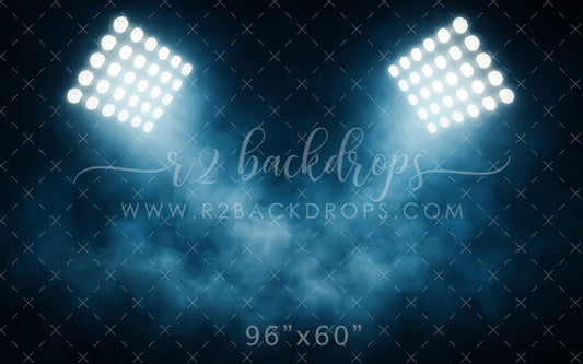 Blue Stadium Smoke