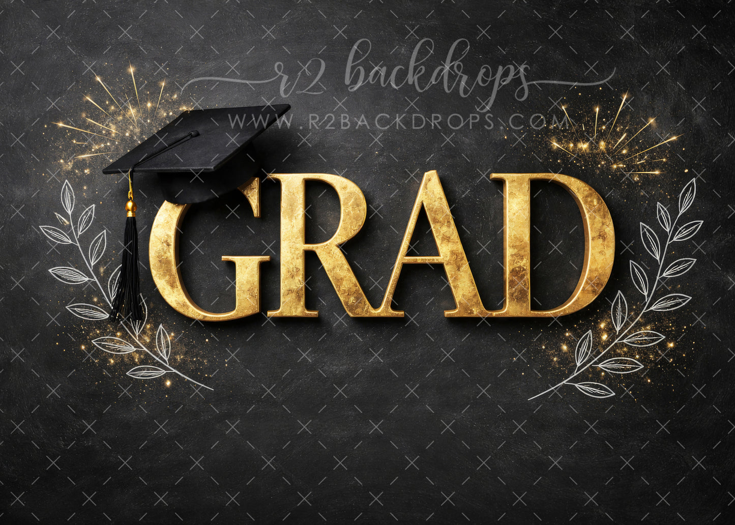 Chalkboard Grad