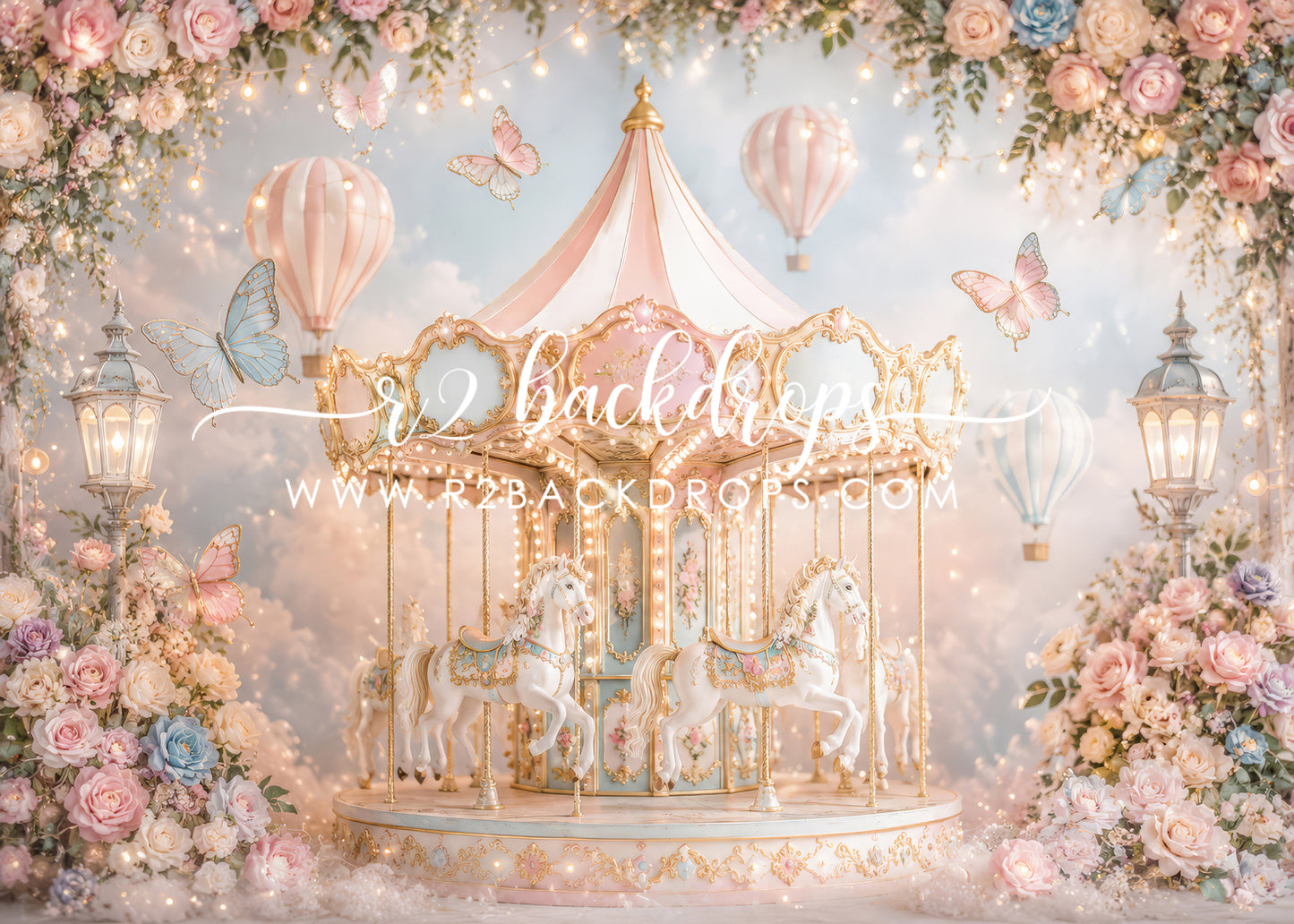 Floral Carousel