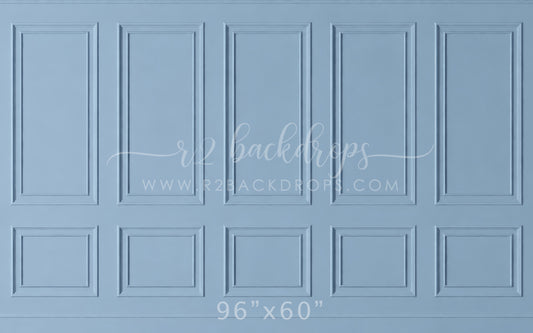 Dusty Blue Wainscoting (Optional Sweep)