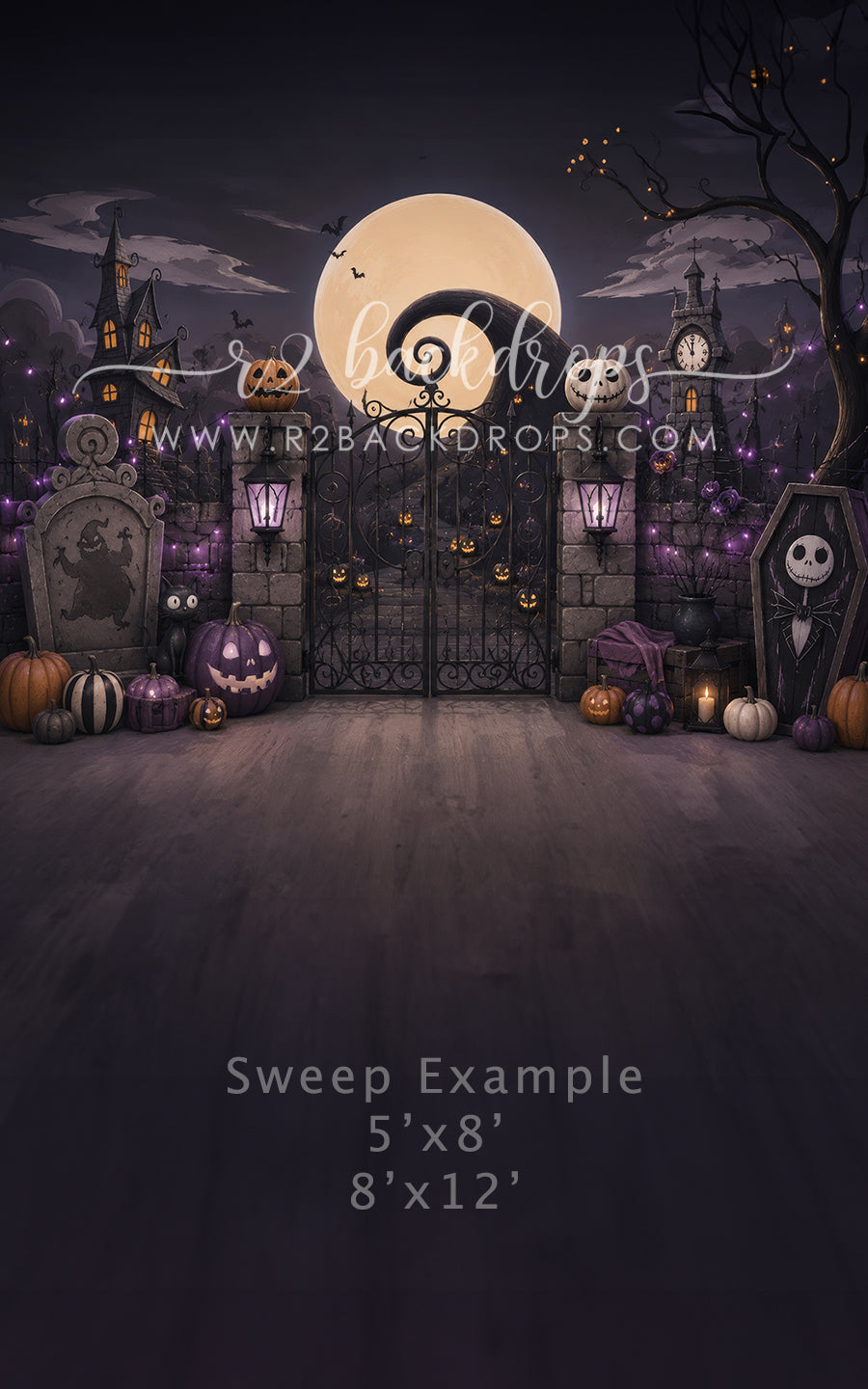 Halloween Moonrise (Optional Sweep)