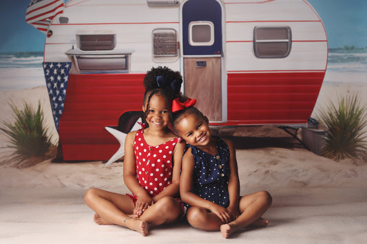 Patriotic Camper