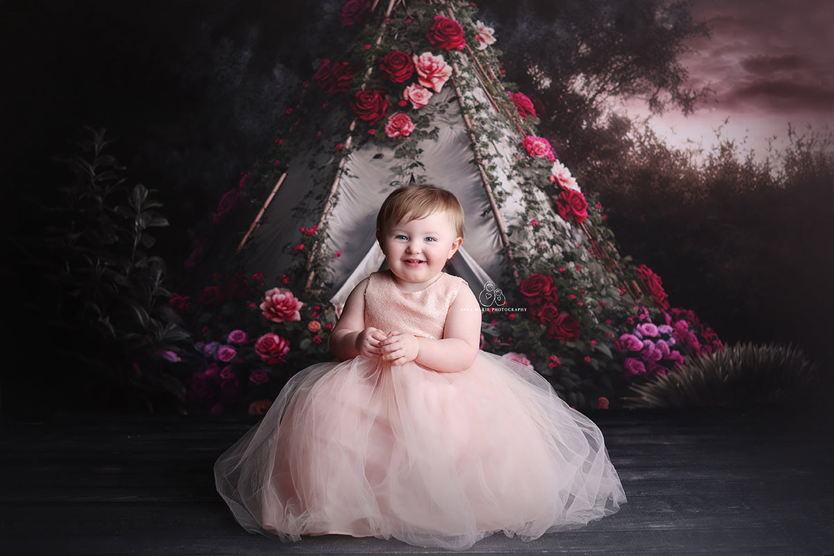 Teepee of Roses