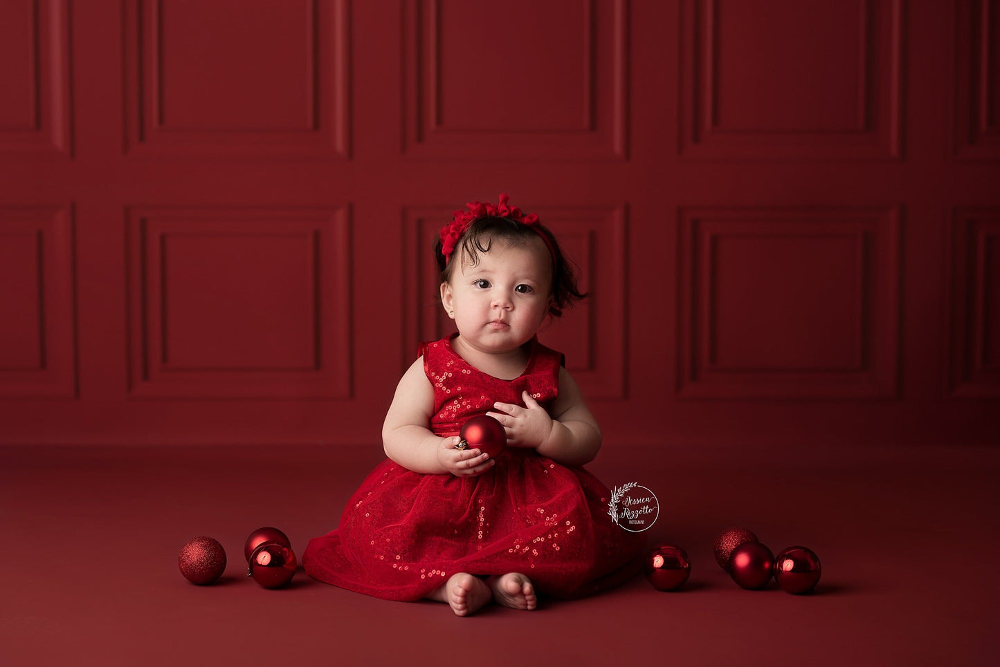 Crimson Wainscoting - Special Fabric Pricing