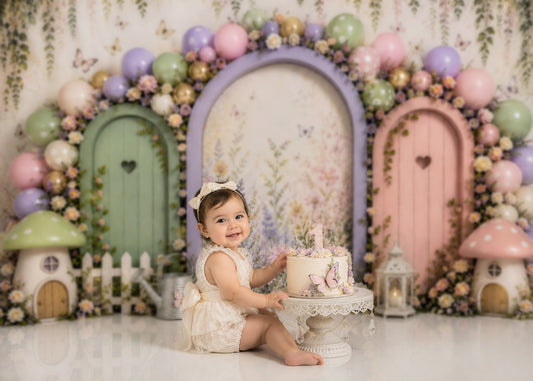 Enchanted Garden Arches (Optional Sweep)