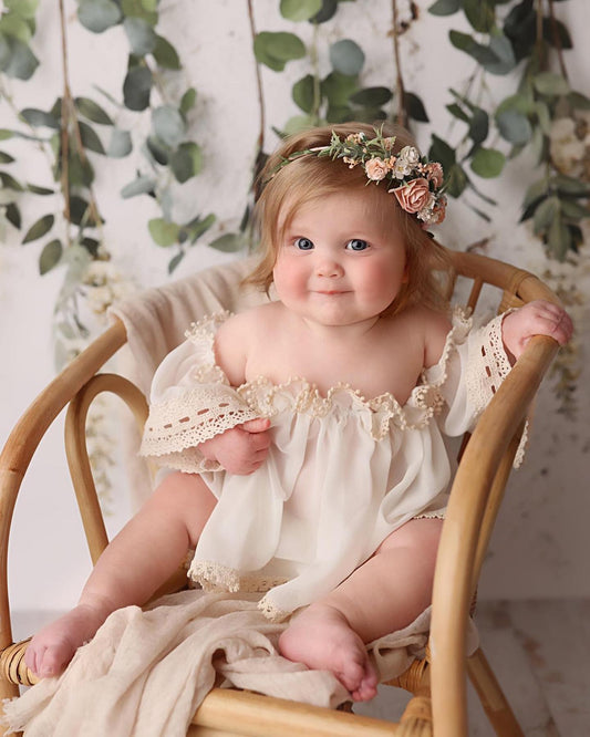 Floral Garland - MIS-PRINT - POLY (Printer Sample - Perfect Condition)